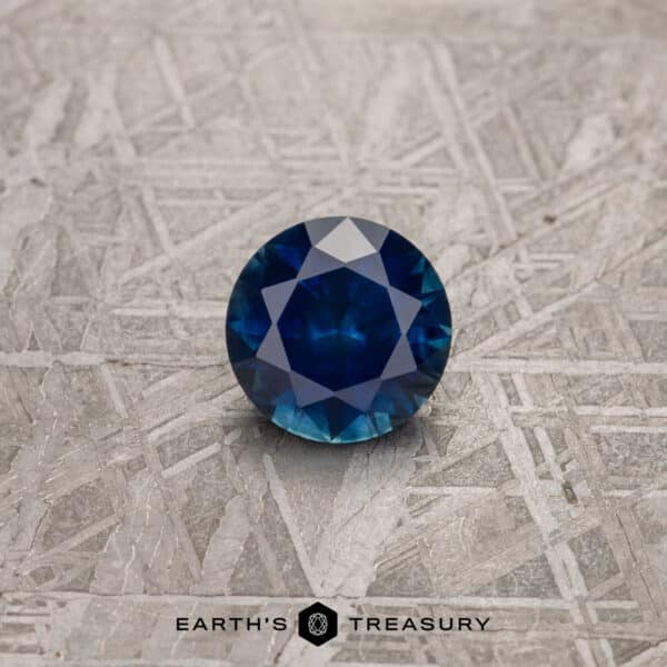 2.06-Carat Deep Blue Montana Sapphire (Heated)