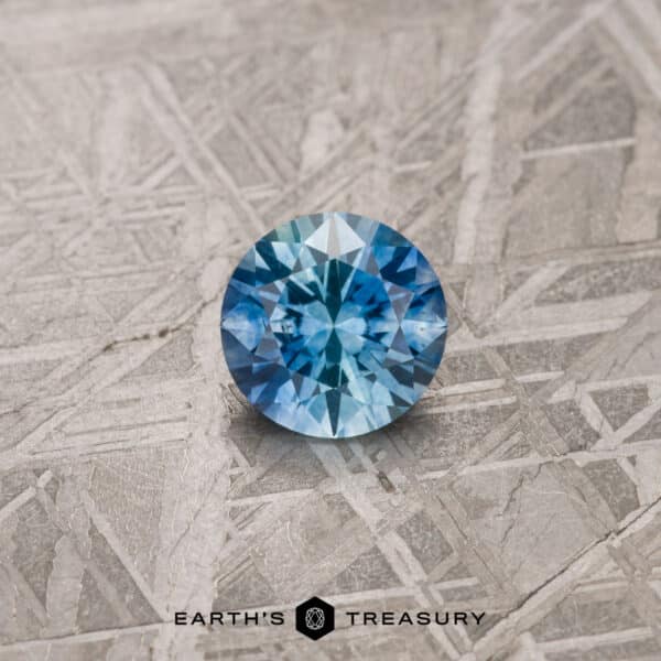 1.90-Carat Blue-Teal Particolored Montana Sapphire (Heated)