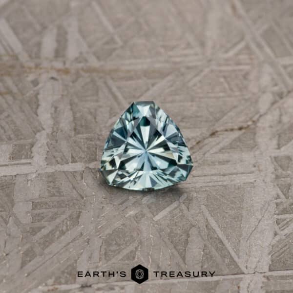 0.91-Carat Gray-Aqua Montana Sapphire (Heated)