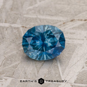 0.91-Carat Medium Blue Montana Sapphire (Heated)