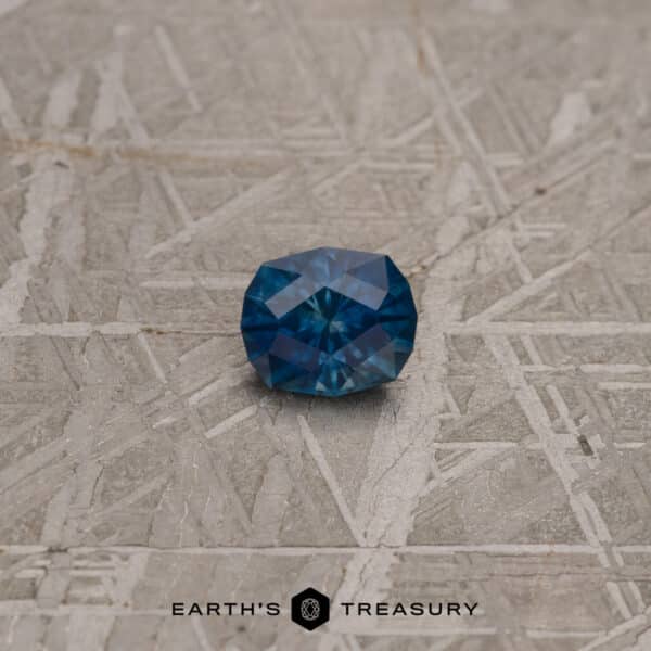 0.94-Carat Deep blue Montana Sapphire (Heated)
