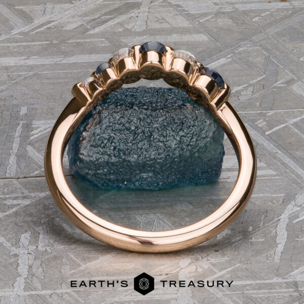 The "Danube" band in 20k pink gold The "Danube" band in 20k pink gold