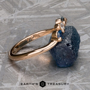 The "Danube" band in 20k pink gold