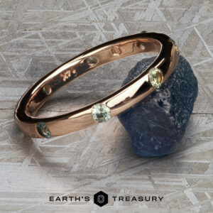 The "Somme" band in 14k rose gold