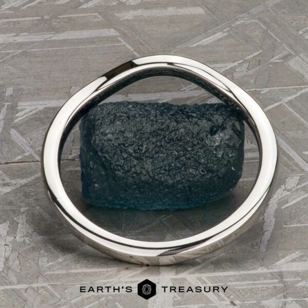 The Contour "Grace" band in platinum The Contour "Grace" band in platinum