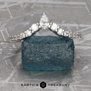 The "Carina" band in 14k white gold