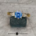 The "Elowen" in 18k yellow gold with 1.36-carat Montana sapphire