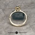 The “Ainsley” Solitaire in 14k yellow gold with 0.97-carat Montana sapphire