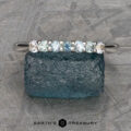 The "Yonne" band in 14K white gold