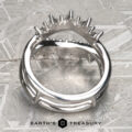 The "Alyona" Double Wedding Band Jacket in platinum