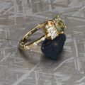 The "Ilana" Ring in 14k yellow gold with 1.39-Carat Montana Sapphire