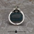 The “Mermesa” ring in platinum with 2.02-Carat Montana Sapphire
