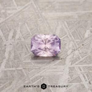 1.35-Carat Pale Pink-Lavender Bicolored Umba Sapphire