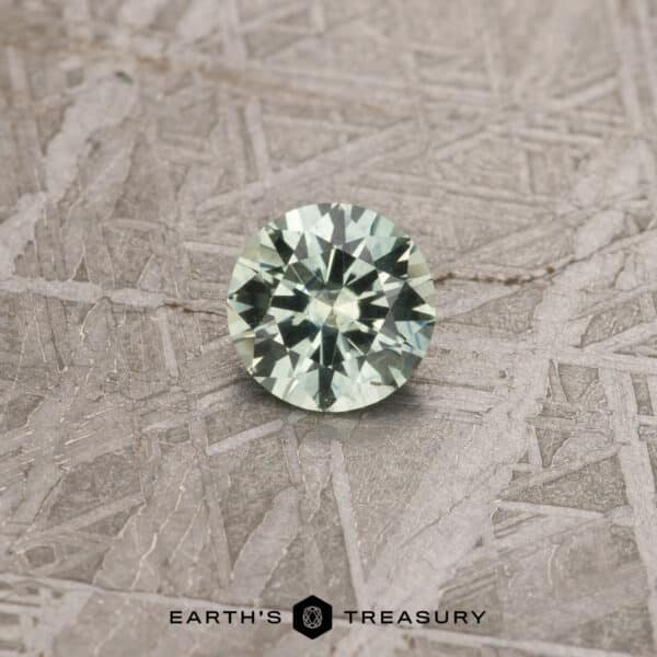 0.82-Carat Light Mint Green Montana Sapphire (Heated)