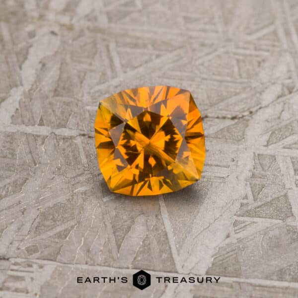 1.61-Carat Bright Orange Montana Sapphire (Heated)