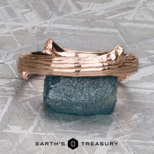 The Wide "Twyg" Band in 14k rose gold