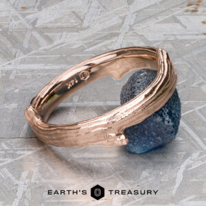 The Wide "Twyg" Band in 14k rose gold
