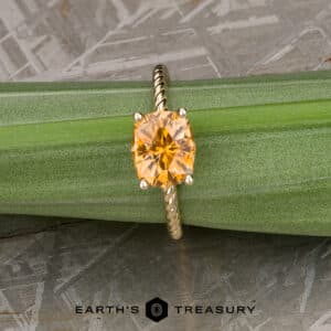 The “Winnie” in 14k yellow gold with 2.17-Carat Montana Sapphire