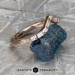 The "Mayenne" band in 14k rose gold