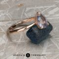 The “Ripple” in 14k rose gold with 1.85-Carat Umba Sapphire