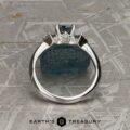 The "Harmonia" in 18k white gold with 0.93-Carat Montana Sapphire