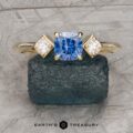 The "Harmonia" ring in 18k yellow gold with 0.73-Carat Montana sapphire