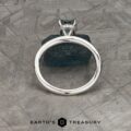 The "Aubrey" in 14k white gold with 1.08-carat Montana sapphire