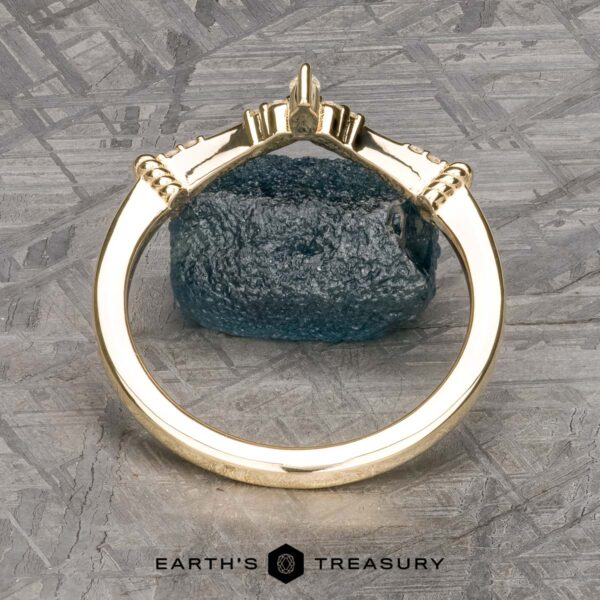 The "Cordelia" band in 14k yellow gold The "Cordelia" band in 14k yellow gold