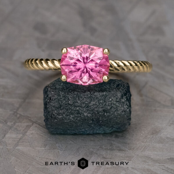 The "Winnie" ring in 14k yellow gold with 1.58-carat California tourmaline The "Winnie" ring in 14k yellow gold with 1.58-carat California tourmaline