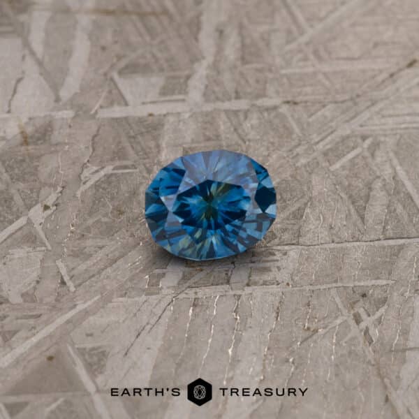 1.35-Carat Rich Blue-Yellow Particolored Montana Sapphire (Heate