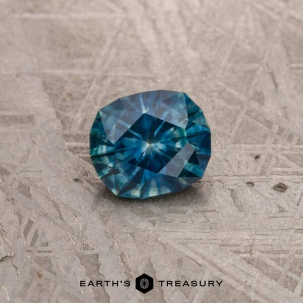 1.50-Carat Deep Blue-Green Montana Sapphire (Heated)