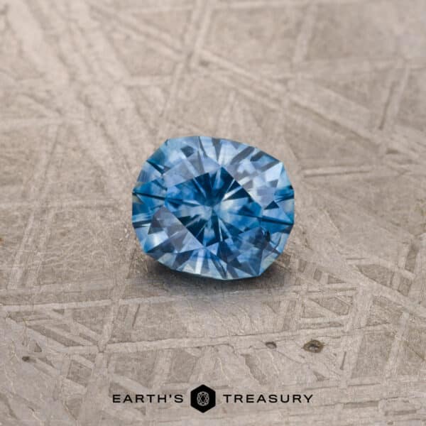1.31-Carat Medium blue Montana Sapphire (Heated)