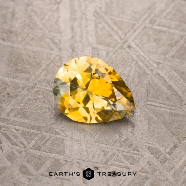 1.33-Carat Golden Yellow Montana Sapphire (Heated)