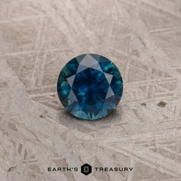 1.26-Carat Deep blue-Green Montana Sapphire (Heated)