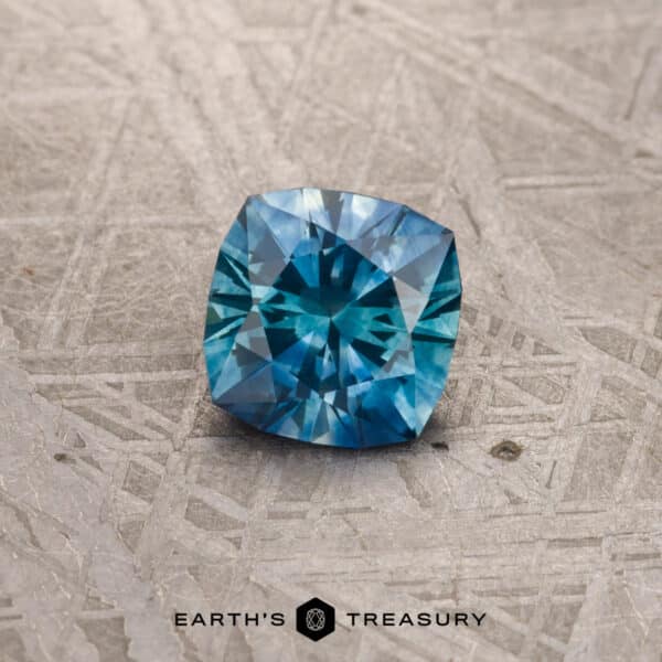1.66-Carat Blue-Teal Particolored Montana Sapphire (Heated)