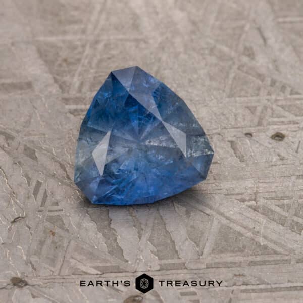 2.31-Carat Rich Blue-Gray Particolored Tanzanian Sapphire