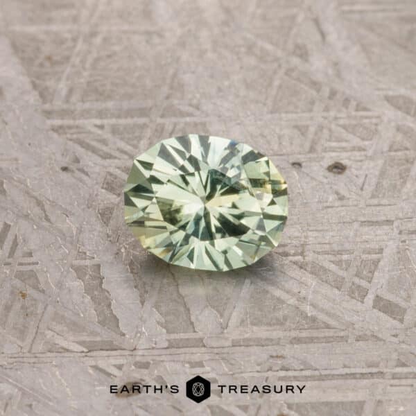 1.37-Carat Mint Green Montana Sapphire (Heated)
