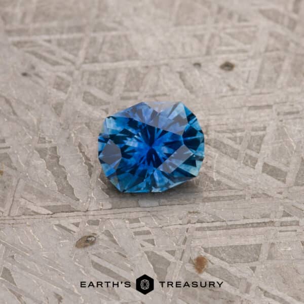 0.92-Carat Rich Blue Montana Sapphire (Heated)