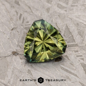 1.24-Carat Yellow-Green Particolored Australian Sapphire (Heated)