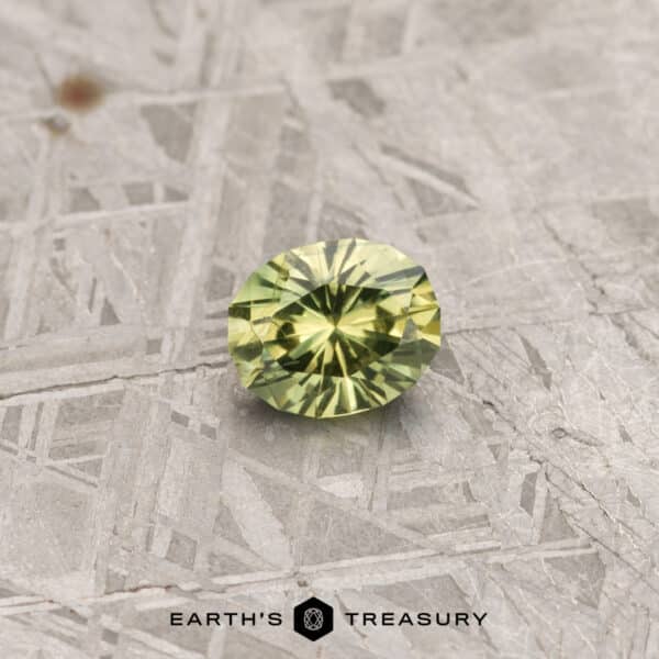 1.14-Carat Yellow-Green Australian Sapphire (Heated)