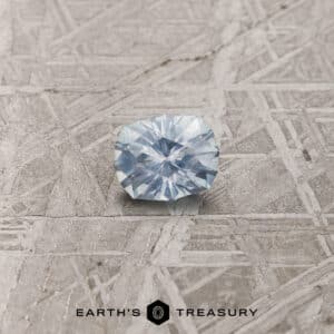 0.88-Carat Pale Aqua-Gray Montana Sapphire
