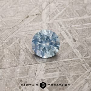0.85-Carat Light Aqua Montana Sapphire