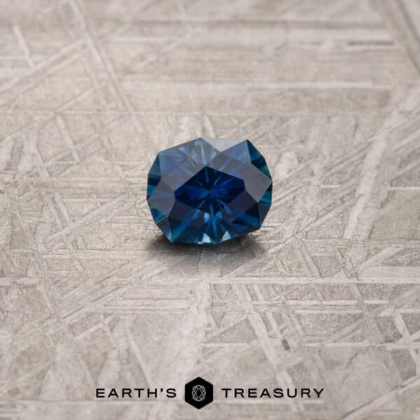 1.99-Carat Deep Blue Montana Sapphire (Heated)