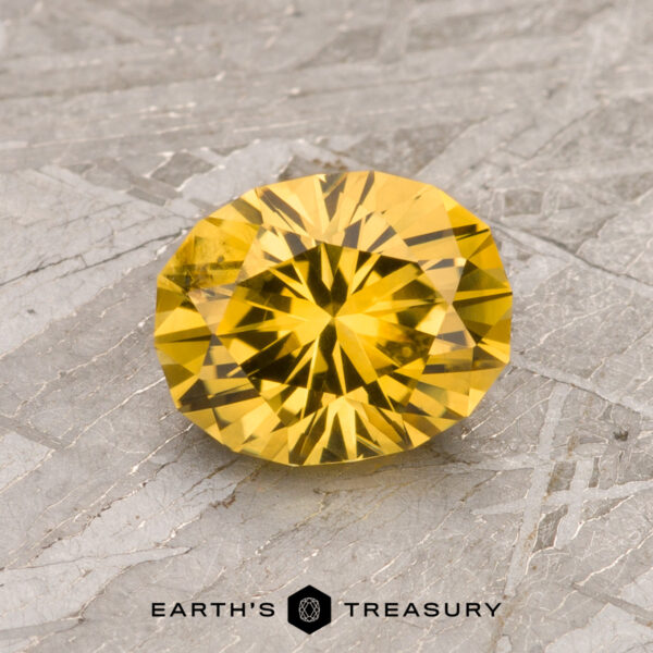 1.41-Carat Golden Yellow Montana Sapphire (Heated) 1.41-Carat Golden Yellow Montana Sapphire (Heated)