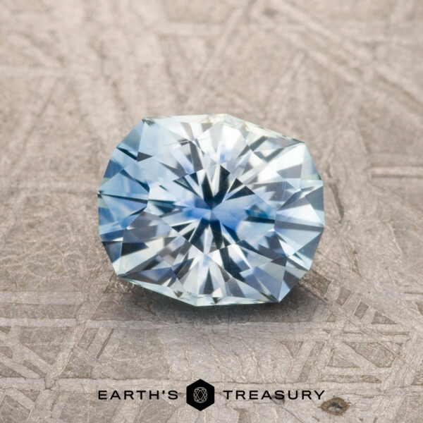 1.25-Carat Light Sky Blue Montana Sapphire (Heated) 1.25-Carat Light Sky Blue Montana Sapphire (Heated)