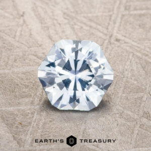 1.11-Carat Near Colorless Montana Sapphire (Heated)