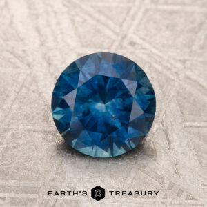 1.29-Carat Deep Peacock Blue Montana Sapphire (Heated)