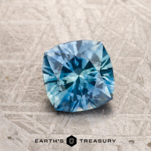 1.13-Carat Blue-Aqua Particolored Montana Sapphire (Heated)