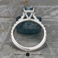 The "Marina" ring in platinum with 1.79-carat Montana sapphire