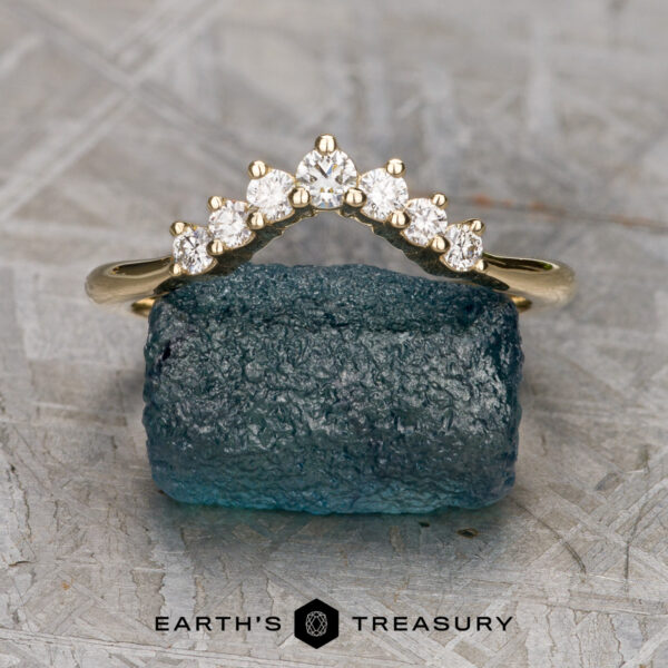 The "Ness" band in 14k yellow gold The "Ness" band in 14k yellow gold